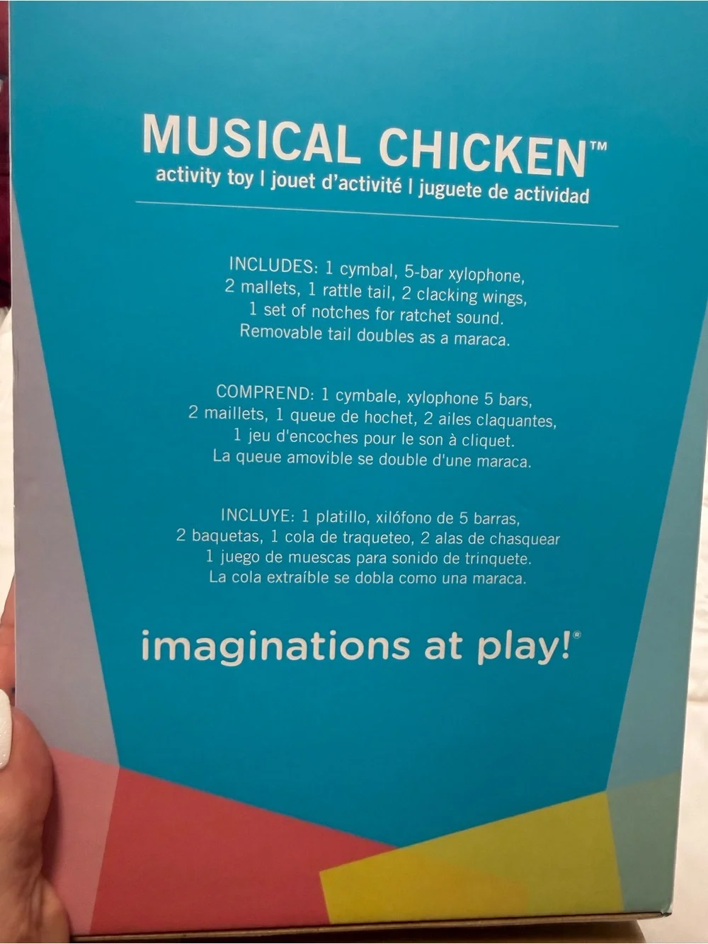 NIB- Manhattan Toy Musical Chicken Xylophone -